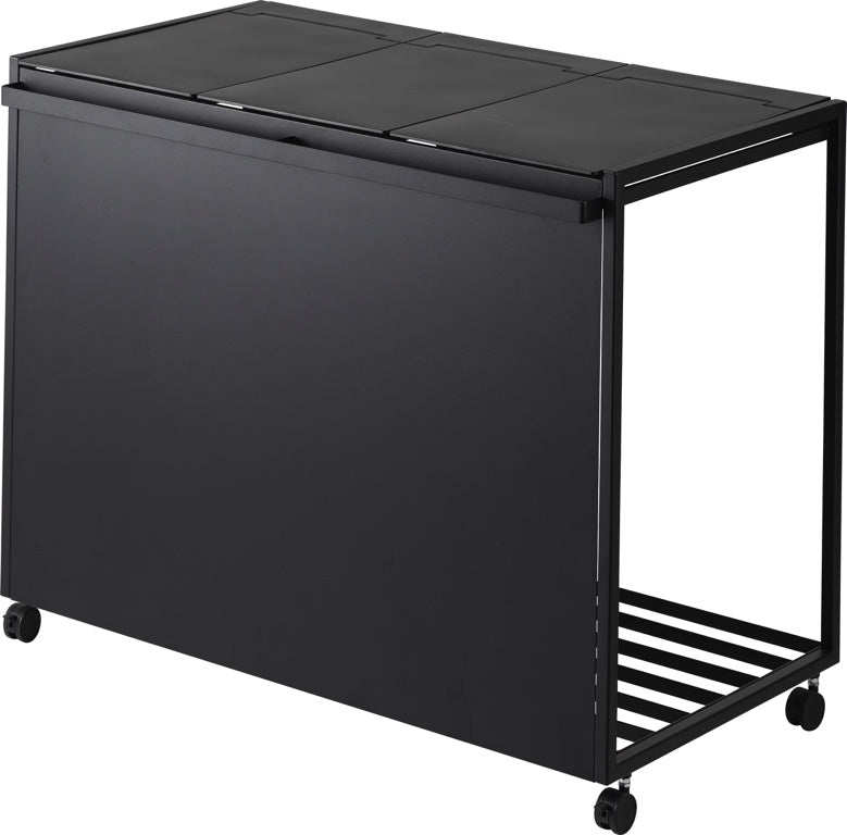 YAMAZAKI Home 4493 – Canasta de basura moderna con asa, tamaño único