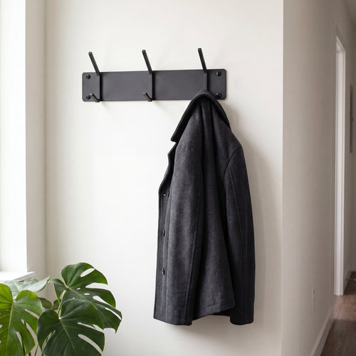 Spinder Design Wandkapstok Cappa 3 - Zwart