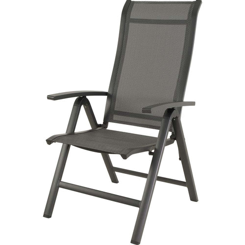 Lesli Living bistrostoel Hera - antraciet - 61x67x113cm - set van 2