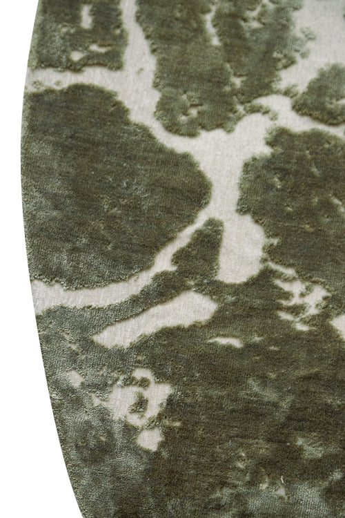 Light & Living vloerkleed SJORS - Ø200x0.5cm - groen - vtwonen shop