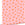 ESTAhome behang sterretjes wit, roze en oranje - 50 x 900 cm - 131708
