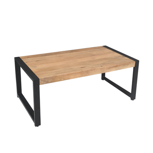 Starfurn Salontafel Britt - Rechthoekig Naturel Hout - 110x60x45cm