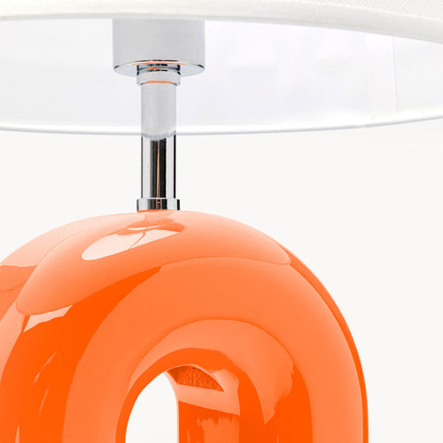 Kare Design Tafellamp Eliano 53cm oranje