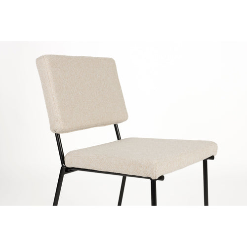 Zuiver Fellow Eetkamerstoelen  Off-White - Set van 2 - vtwonen shop