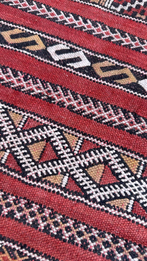 AFK Living vloerkleed Berber - handgemaakt - Wol - 88 x 167 cm
