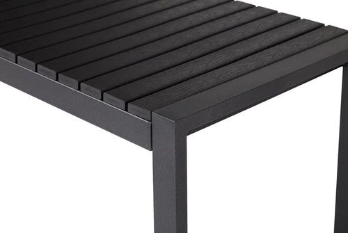 Lisomme Job tuinbank zwart - 120 x 43 cm - vtwonen shop