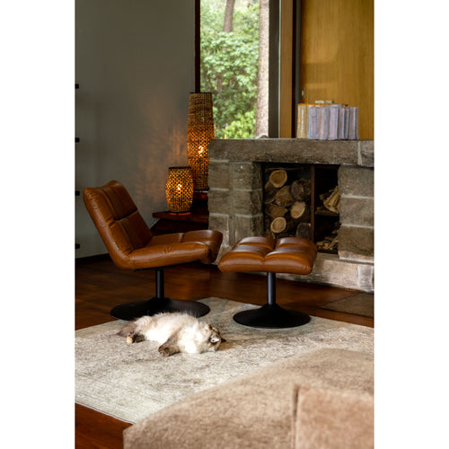 Dutchbone Bar Loungestoel Bruin - vtwonen shop