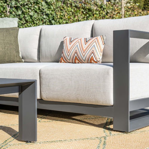 Garden Impressions Loungebank Malakka 4-delig - taupe