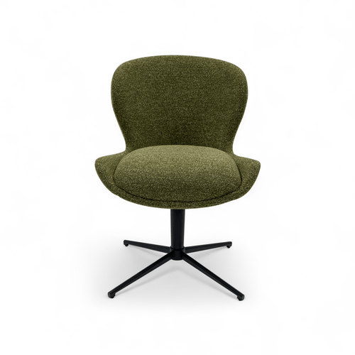 Furnhouse eetkamerstoel Nicklas - Groente - Stof (Bouclé) - Set van 6