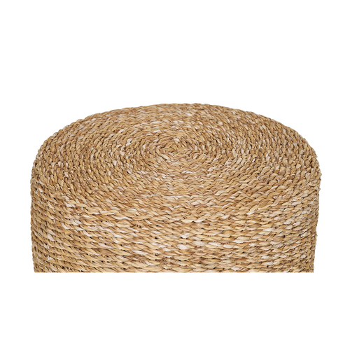 Artichok Ward ronde poef van zeegras Ø 40 cm - naturel - vtwonen shop