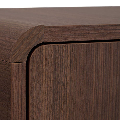 Calicosy - Tv-meubel CELENA - Donker hout 180x34x52 cm