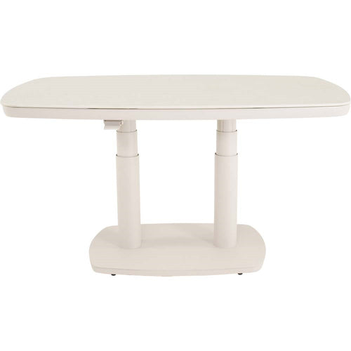 Lesli Living tuintafel Geneva - beige - 135x83cm