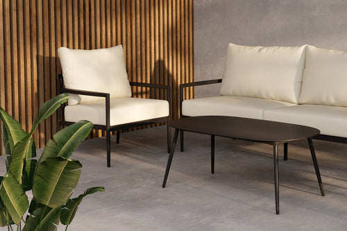 Rebellenclub Loungeset Sergio - Zwart - vtwonen shop