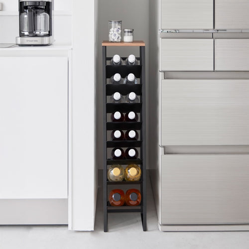 Yamazaki Wijnrek / Flessenrek - 16 flessen - Tower - Zwart - vtwonen shop