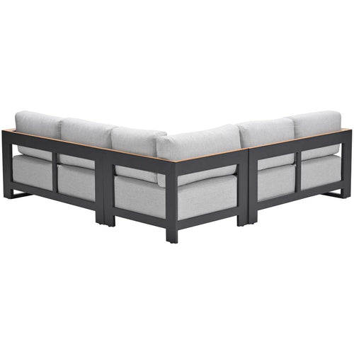 Garden Impressions loungebank Malakka - light teak look 3-delig - vtwonen shop