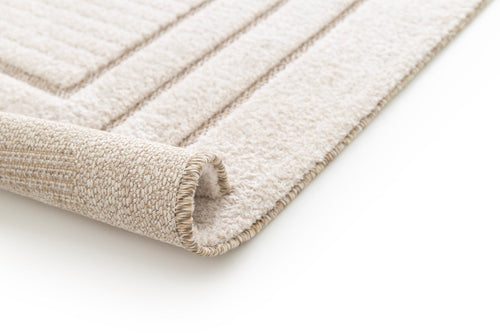 AFK Living vloerkleed  Esmee - reliëfeffect - beige - 160 x 230 cm