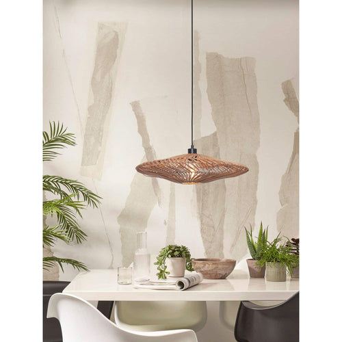 GOOD&MOJO hanglamp Zanzibar - bruin - Ø55cm - vtwonen shop