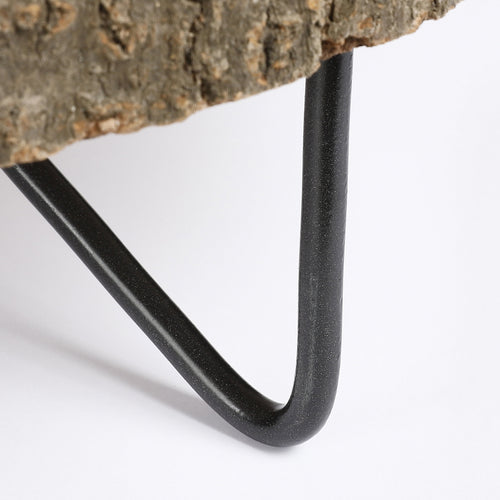 Mica Decorations Pia Boomstam Bijzettafel - H14 x Ø40 cm - Lichtbruin - vtwonen shop