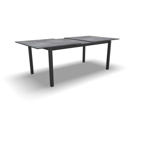 Lesli Living tuintafel Lagos - grijs - 200/260x96cm
