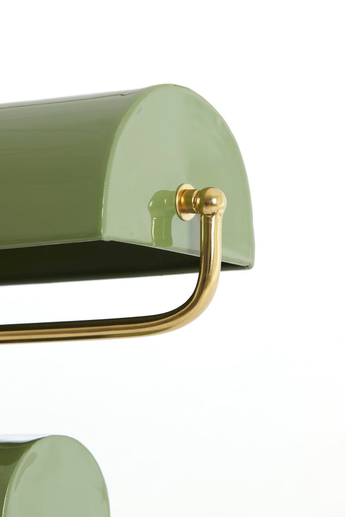 Light & Living tafellamp CARDONA - groen - 35x15.5x38cm