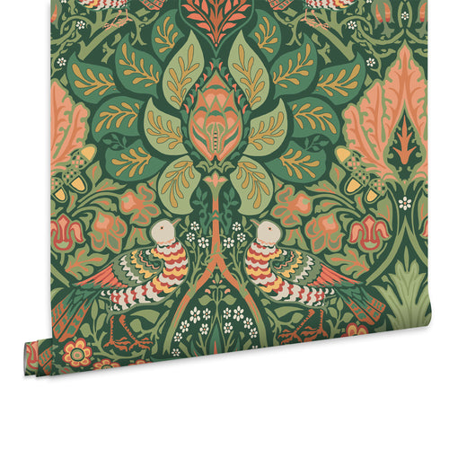 William Morris at Home Vliesbehang - Dove & Rose Woodland