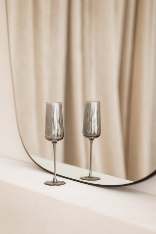 S|P Collection - Champagneglas 24cl Ray - Set van 4 - vtwonen shop