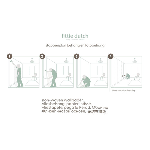 Little Dutch Fotobehang Little Farm 280x300 - vtwonen shop