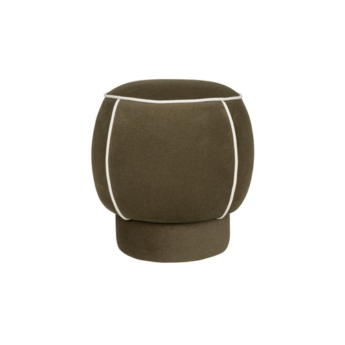 Housecraft Living Marina Poef Rond 45 cm Groen