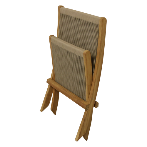 Raw Materials lounge tuinstoel Rope - Naturel - vtwonen shop