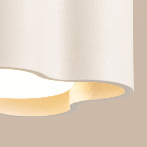 Sollux Lighting Plafondlamp OVIO 1 beige Gx53 - 12x12x6cm