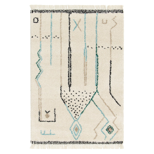 AFK Living vloerkleed Glyph - zeer zacht - veelkleurig - 160 x 230 cm