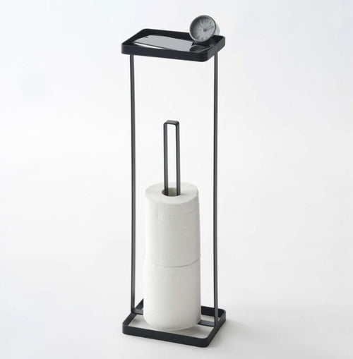 Yamazaki Open WC Rolhouder - Tower - Zwart