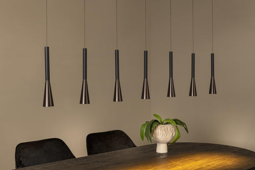 Lucide hanglamp JOAKIM - Geïntegreerde LED - Koffie - vtwonen shop