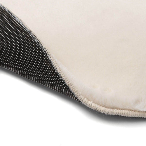 Interieur05 Rond Zacht Hoogpolig Vloerkleed Lux Creme - 120 x 120 cm - vtwonen shop