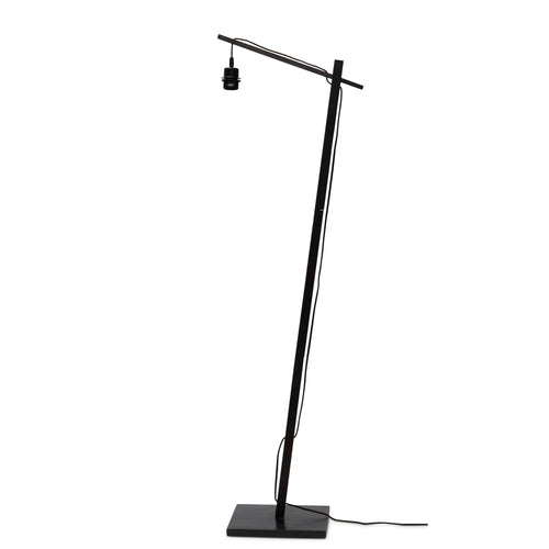 GOOD&MOJO vloerlamp Ibiza - zwart - Ø50cm - vtwonen shop