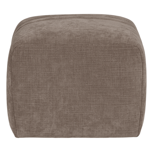 WOOOD hocker Omaire - Chenille - Taupe
