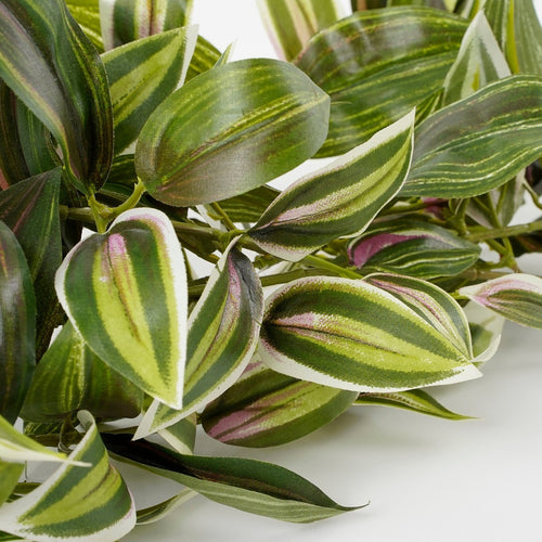 Mica Decorations Tradescantia Kunst Hangplant - L15 x B20 x H54 cm - Groen