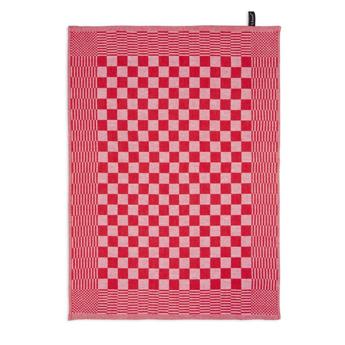 Byrklund - Theedoek Clean & Tidy - 6x 50x70 cm - Rood