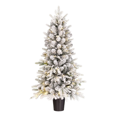Black Box Trees Grimshaw Kunstkerstboom met LED Verlichting en Timerfunctie - H120 x Ø60 cm - Groen