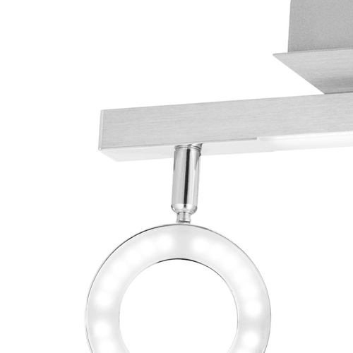 EGLO spot Cardillio 1 - 3 lichts - aluminium, chroom - gesatineerd
