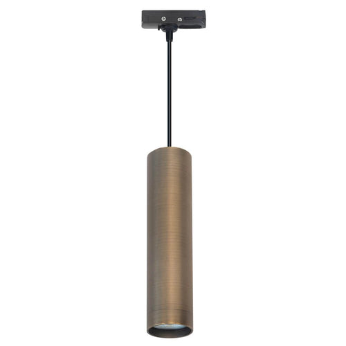 Highlight hanglamp Trackline - 1 lichts - 5.5  x 150   cm - brons