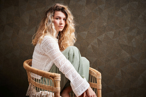 Livingwalls behang grafisch motief donkerbruin - 53 cm x 10.05 m - AS-391294 - vtwonen shop