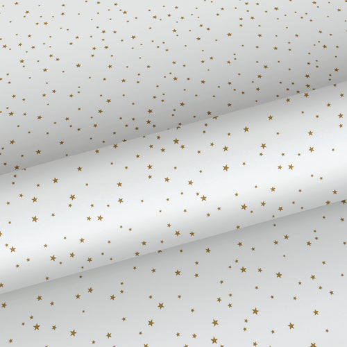 Sanders & Sanders behang sterretjes wit en goud - 53 cm x 10 m - 640298