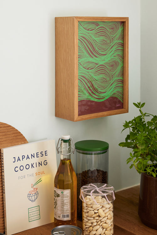 Hübsch opbergpot Heir - glas - ø9xh14cm - vtwonen shop