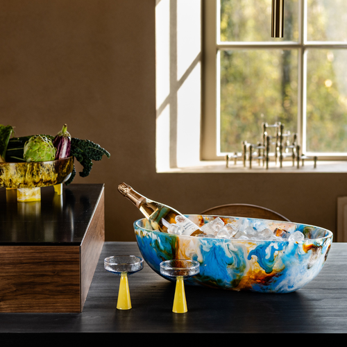Brût Homeware | Schaal XXL | Fruitschaal | Pavone | Rivier