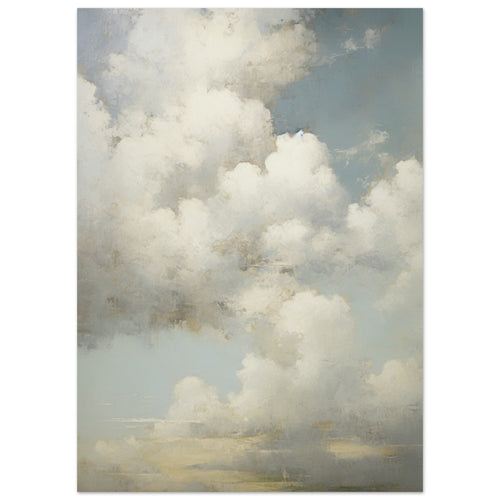 Artfulprints  The clouds   poster 50x70 cm - vtwonen shop