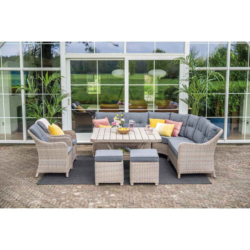 Garden Impressions lounge dining set Nova mystic grey - 4-delig