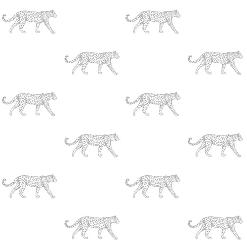 ESTAhome behang panters wit en lichtgrijs - 53 cm x 10.05 m - 139772 - vtwonen shop