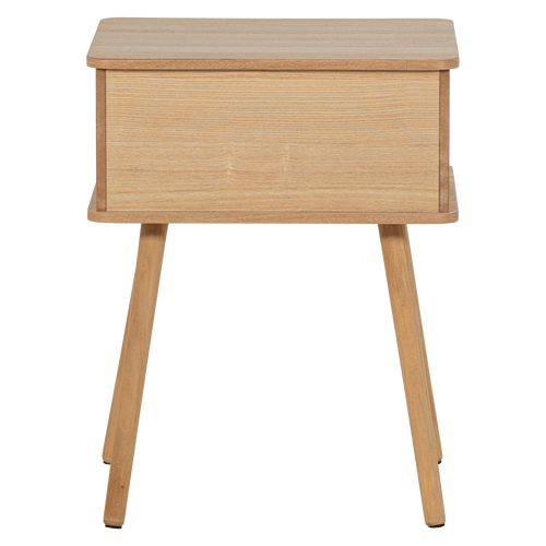 WOOOD nachtkastje recht Karri - MDF/Grenen - Naturel - 58x45x40