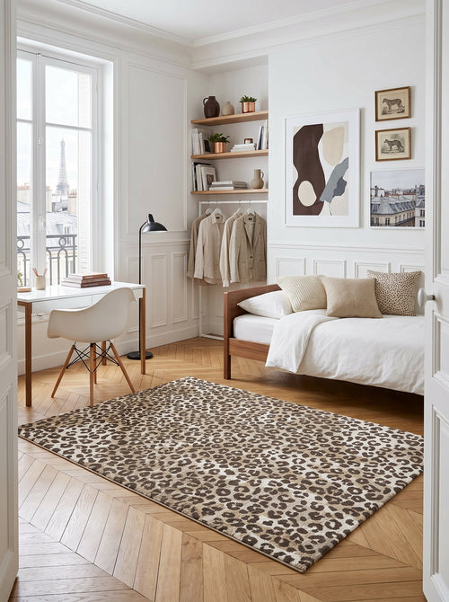 AFK Living vloerkleed Karoo - Zacht comfort voor elke dag en OEKO-TEX® Standard 100 gecertificeerd. - beige - 200x290 cm